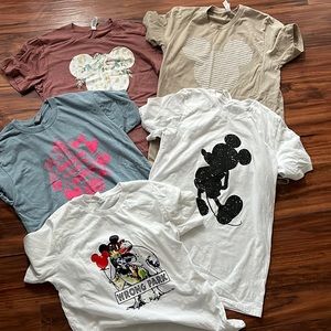 Womens medium Bella canvas Disney tees